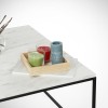 Coffee Table Poly - Marmo White
Black