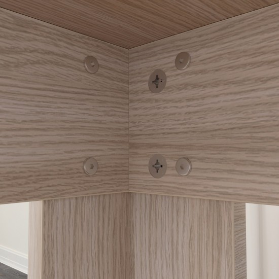Dining Table Single 90 - Oak Oak Dining Table Single 90 - Oak Oak