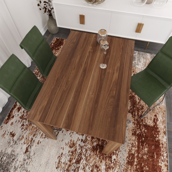Dining Table Single 120 - Walnut Walnut