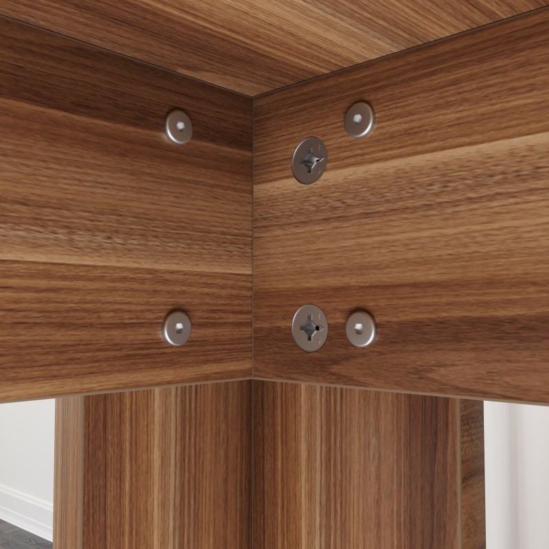 Dining Table Single 120 - Walnut Walnut