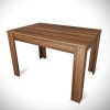 Dining Table Single 120 - Walnut Walnut