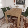 Dining Table Single 120 - Caucasian, Oak Oak