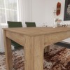 Dining Table Single 120 - Caucasian, Oak Oak
