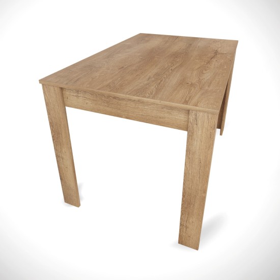Dining Table Single 120 - Caucasian, Oak Oak Dining Table Single 120 - Caucasian, Oak Oak