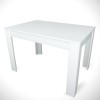 Dining Table Single 120 - Shiny White White
