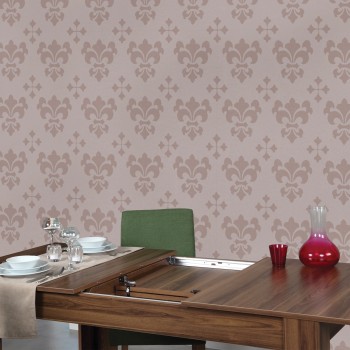 Extendable Dining Table Oblo - Walnut Walnut