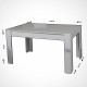 Extendable Dining Table Bois - Walnut Walnut