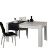 Extendable Dining Table Bois - Shiny White White