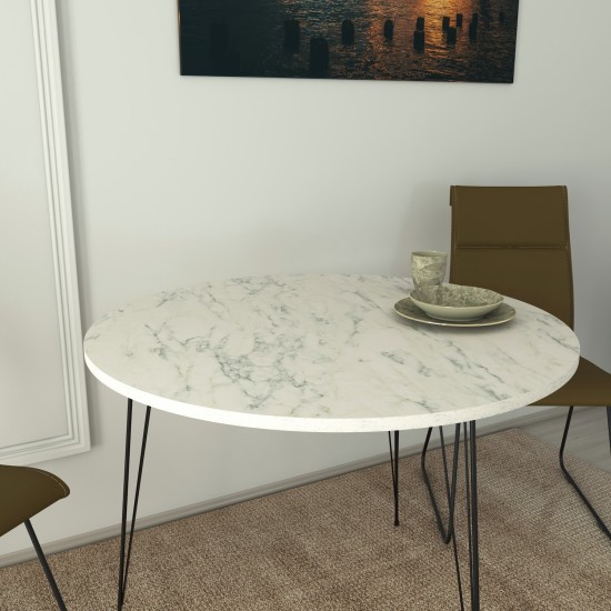 Table Sandalf - Marmo Black
White Table Sandalf - Marmo Black
White