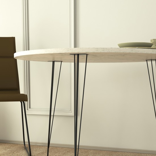 Table Sandalf - Marmo Black
White Table Sandalf - Marmo Black
White
