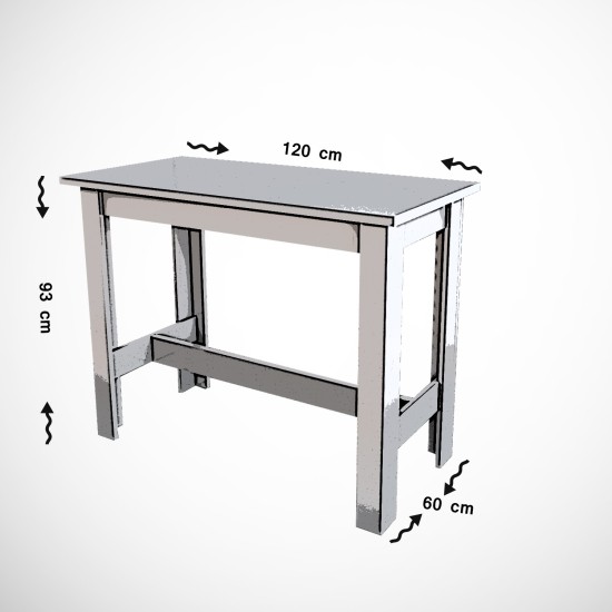 Dining Table Barra - Oak Oak