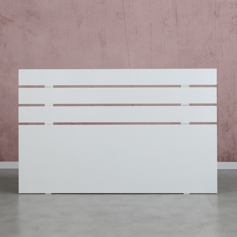 Headboard Fuga 140 - Shiny White White