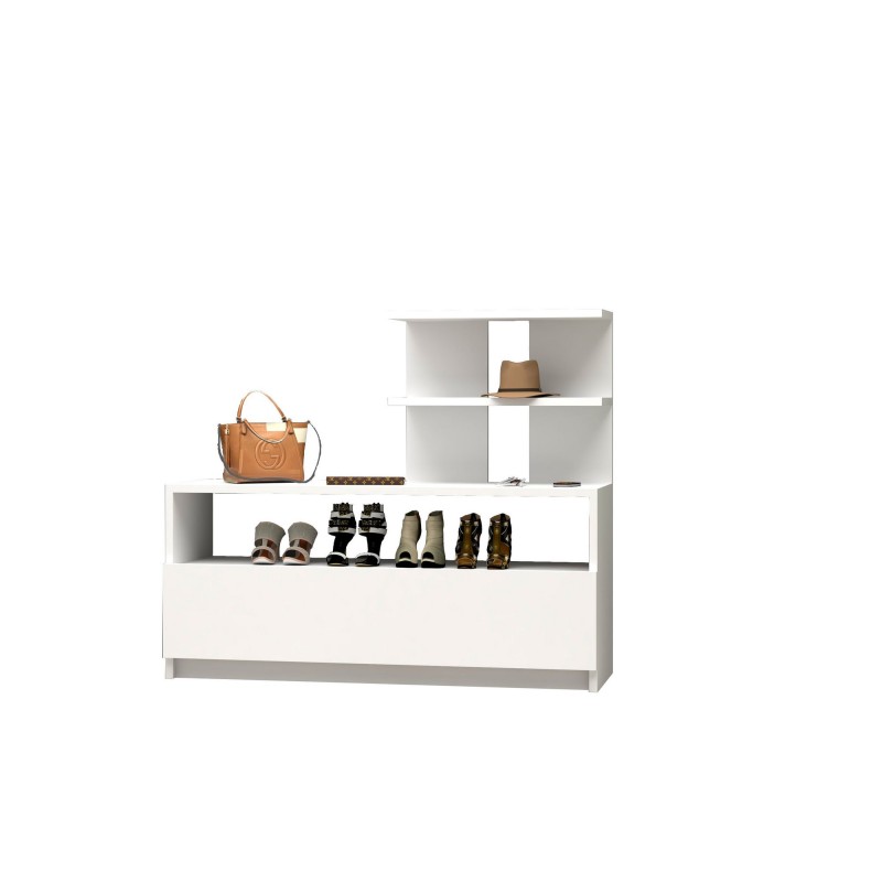 Shoe Cabinet Airy - White White