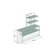 Shoe Cabinet Airy - White White Shoe Cabinet Airy - White White