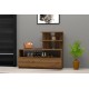 Shoe Cabinet Airy - Walnut Brown Shoe Cabinet Airy - Walnut Brown