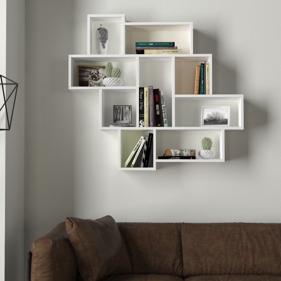 Wall Shelf Parola - White White Wall Shelf Parola - White White