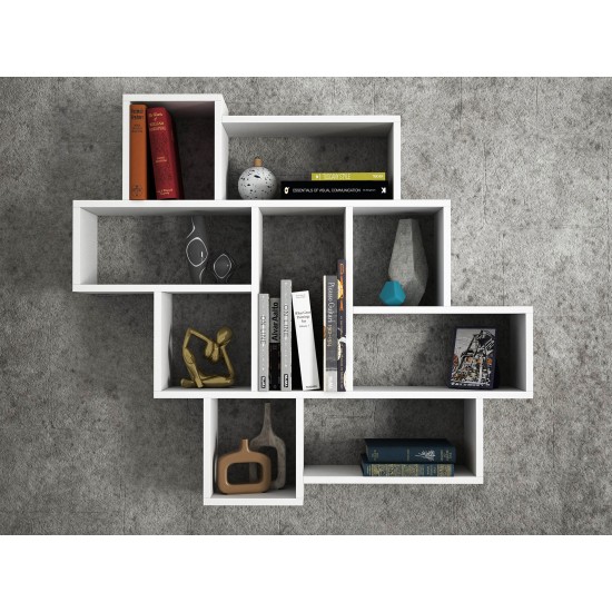 Wall Shelf Parola - White White Wall Shelf Parola - White White