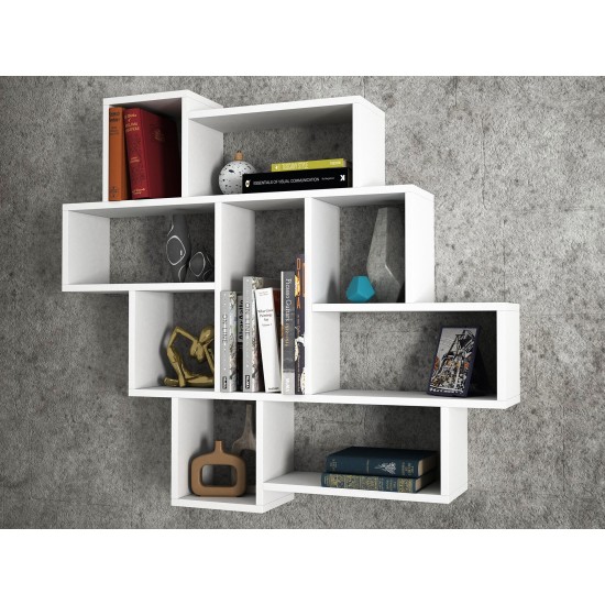 Wall Shelf Parola - White White Wall Shelf Parola - White White