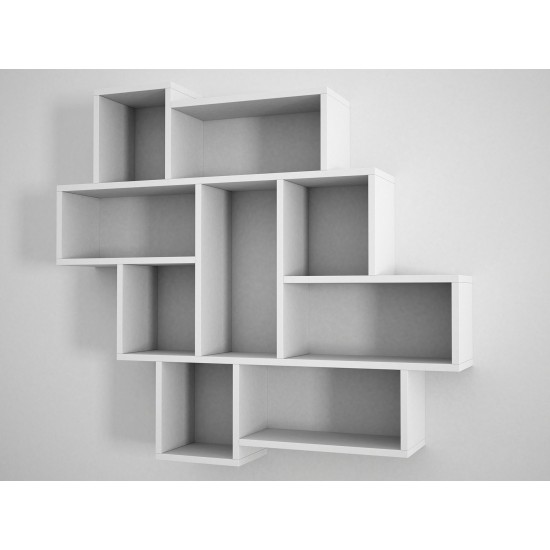 Wall Shelf Parola - White White Wall Shelf Parola - White White