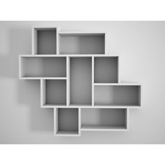Wall Shelf Parola - White White Wall Shelf Parola - White White