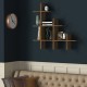 Wall Shelf Juke - Walnut Walnut Hanah Home Wall Shelf Juke - Walnut Walnut