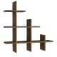 Wall Shelf Juke - Walnut Walnut Hanah Home Wall Shelf Juke - Walnut Walnut