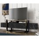 TV Stand Bianco Black
Gold