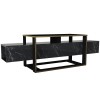 TV Stand Bianco Black
Gold