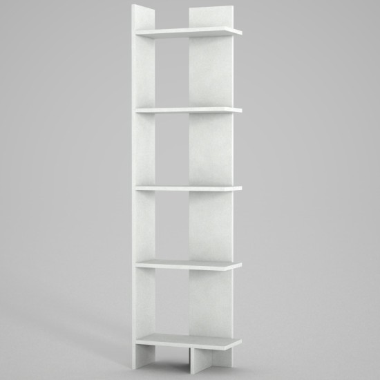 Bookshelf Perla - White White Bookshelf Perla - White White