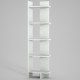 Bookshelf Perla - White White Bookshelf Perla - White White