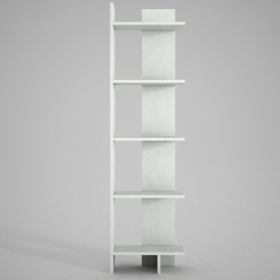 Bookshelf Perla - White White Bookshelf Perla - White White