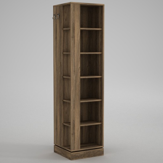 Hall Stand Roll - Walnut Walnut
