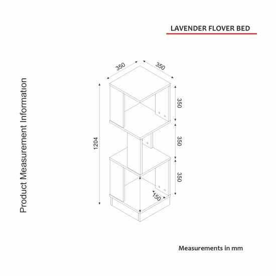Bookshelf Levander White