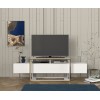 TV Stand Bianco - White, Gold White
Gold
