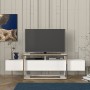 TV Stand Bianco - White, Gold White
Gold