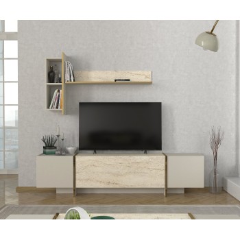 TV Unit Veyron - Travertine Travertine
Sandstone