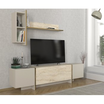 TV Unit Veyron - Travertine Travertine
Sandstone