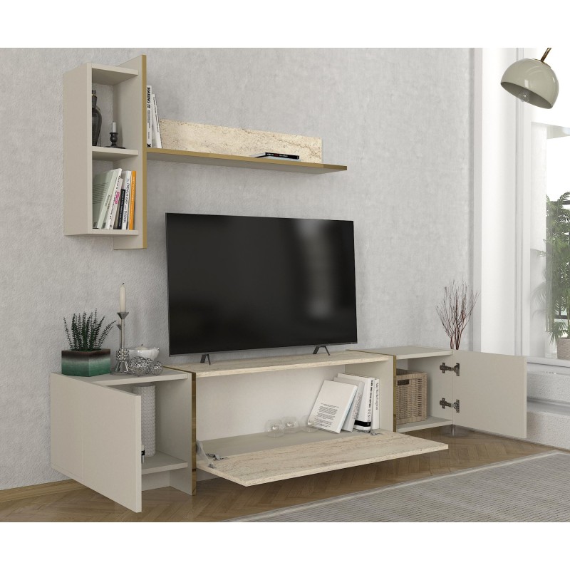 TV Unit Veyron - Travertine Travertine
Sandstone