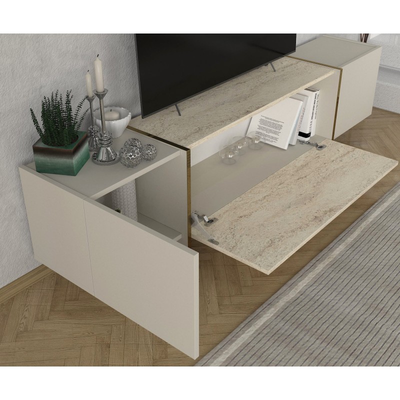 TV Unit Veyron - Travertine Travertine
Sandstone