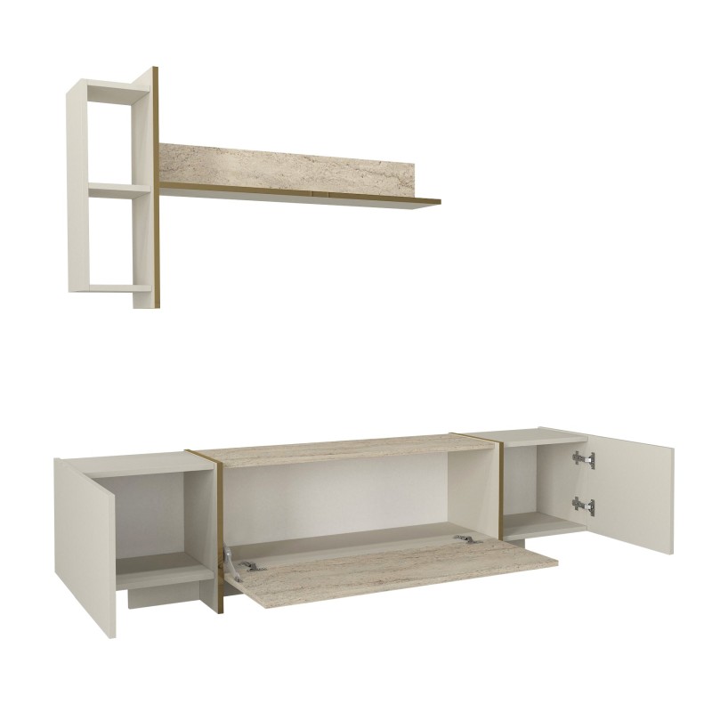 TV Unit Veyron - Travertine Travertine
Sandstone