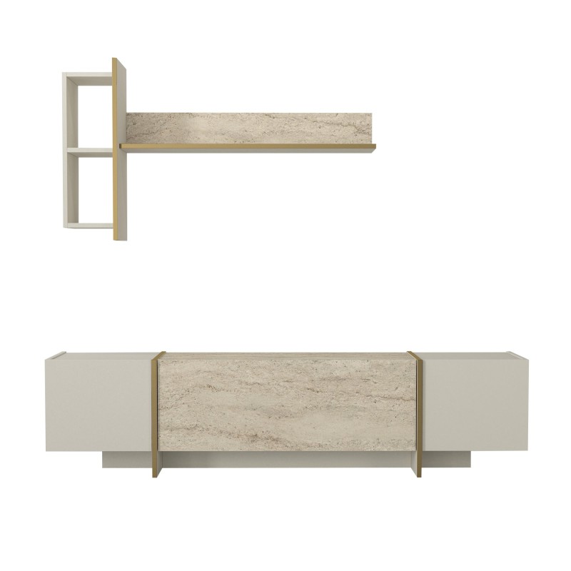TV Unit Veyron - Travertine Travertine
Sandstone