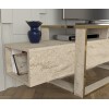 TV Stand Bianco - Travertine Travertine