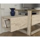 TV Stand Bianco - Travertine Travertine TV Stand Bianco - Travertine Travertine