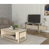 TV Stand Bianco - Travertine Travertine