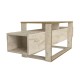 TV Stand Bianco - Travertine Travertine TV Stand Bianco - Travertine Travertine