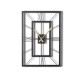 Decorative Metal Wall Clock November Black Decorative Metal Wall Clock November Black