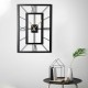 Decorative Metal Wall Clock November XL Black Decorative Metal Wall Clock November XL Black