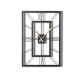 Decorative Metal Wall Clock November XL Black Decorative Metal Wall Clock November XL Black