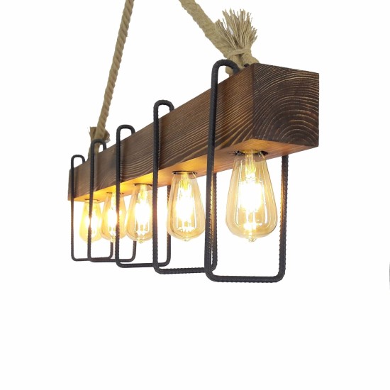 Chandelier Demir Kütük 1 Walnut
Black
Beige