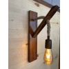 Wall Lamp Ahşap Aplik 18 Walnut